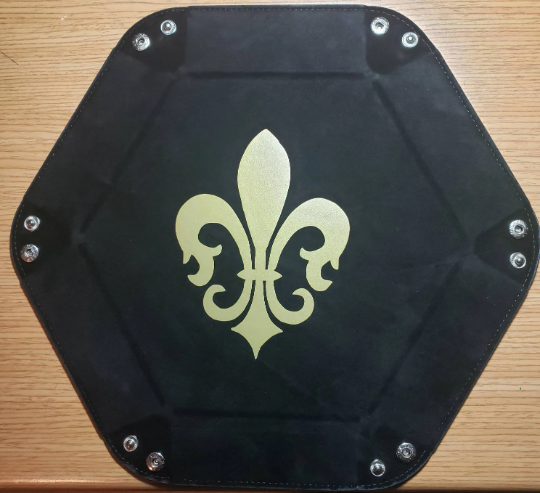 Dice Tray - Fluer de Lis