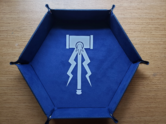 Dice Tray - Lightning Hammer Inspired