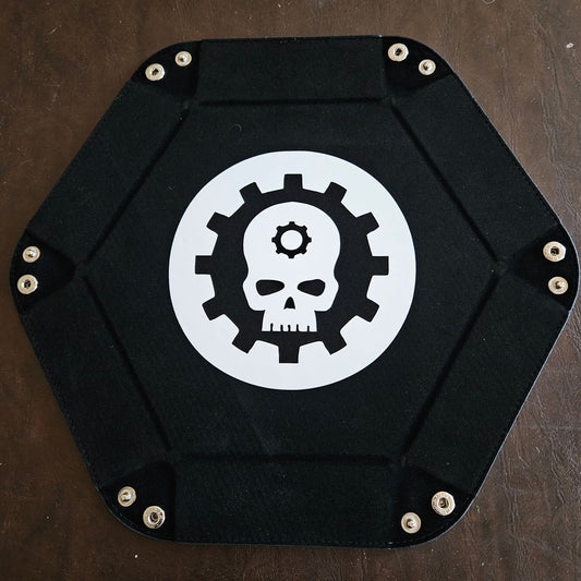 Gear and Skull Dice Tray