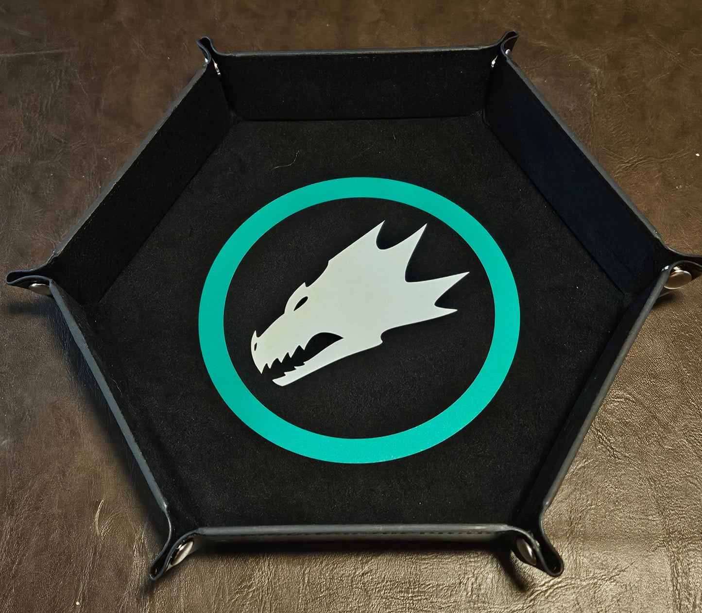 Dice Tray  - Salamander /  Lizardman / Dinosaur inspired