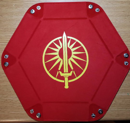 Federated Suns / House Davion Inspired Dice Tray for BattleTech