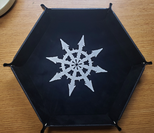 Chaos Star Dice Tray