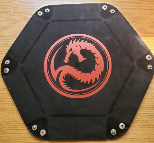 Dice Tray - Draconis Combine Inspired Faction Symbol for BattleTech
