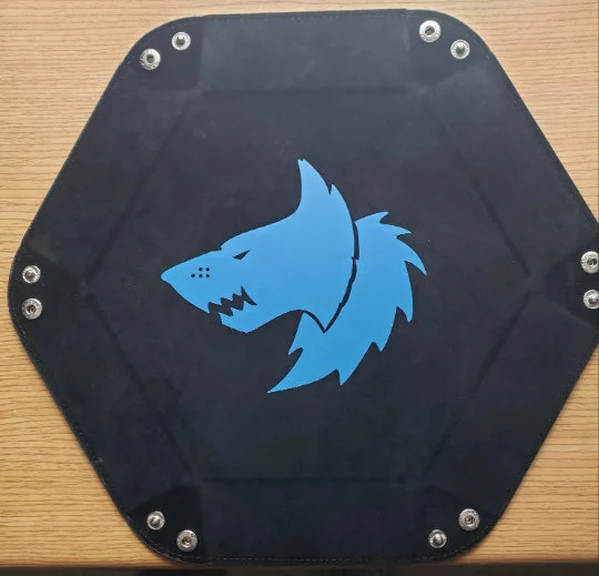 Dice Tray - Wolf Inspired