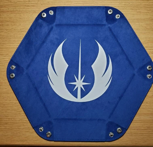 Dice Tray - Jedi Symbol for games like Star Wars Legion / Star Wars Armada / Shatterpoint
