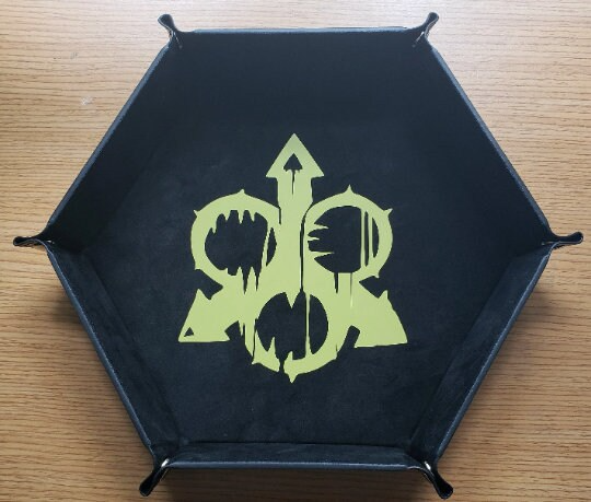 Chaos Lord of Disease and Plague Dice Tray