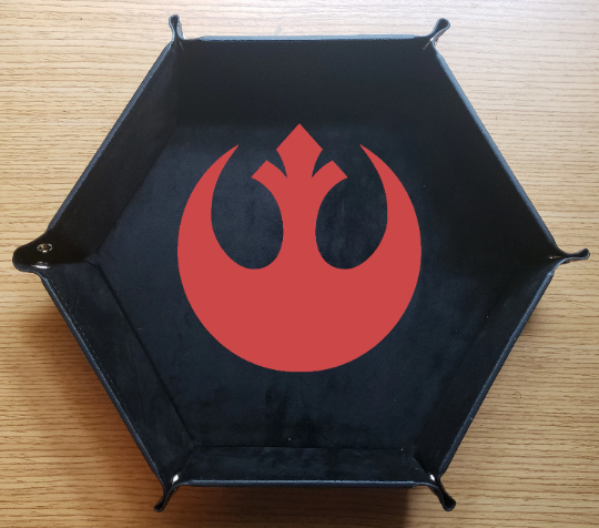 Dice Tray - Rebel Alliance Symbol for games like Star Wars Legion / Star Wars Armada / Shatterpoint