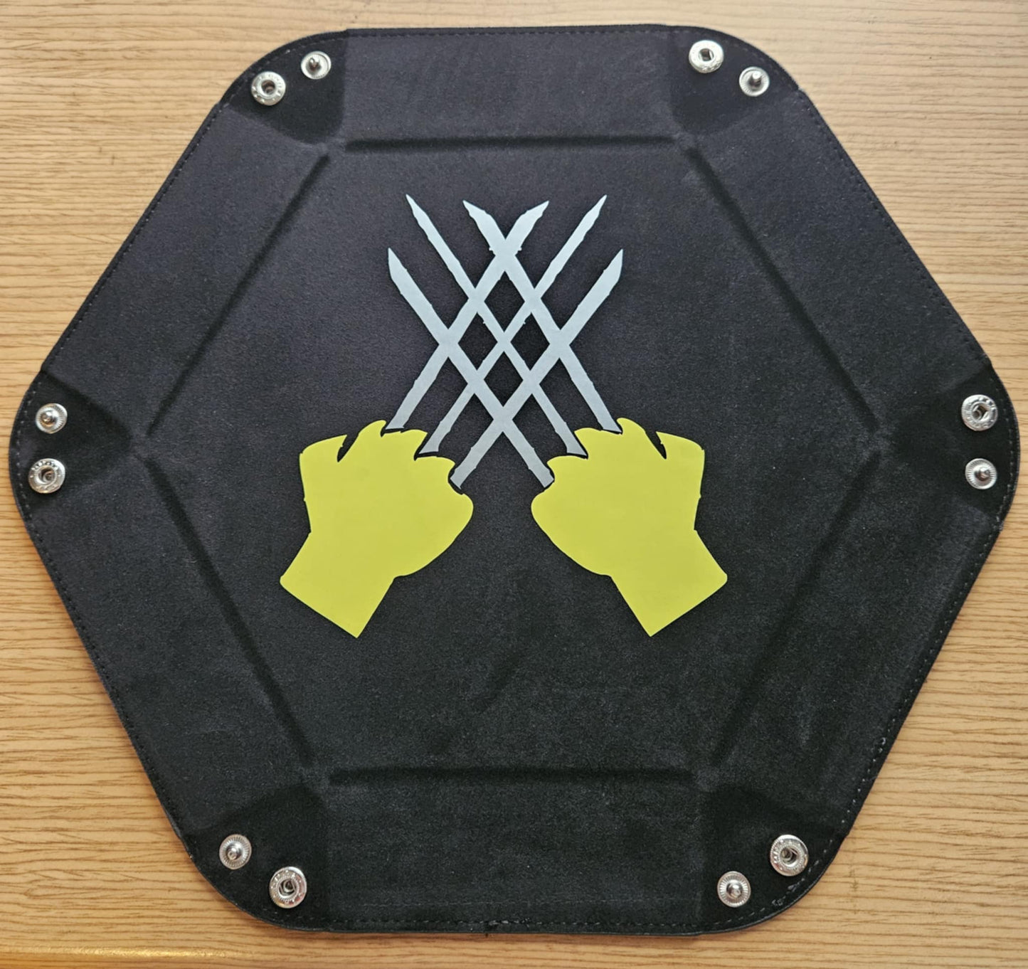 Wolverine Dice Tray for Marvel Crisis Protocol / Storage Tray / Valet Tray